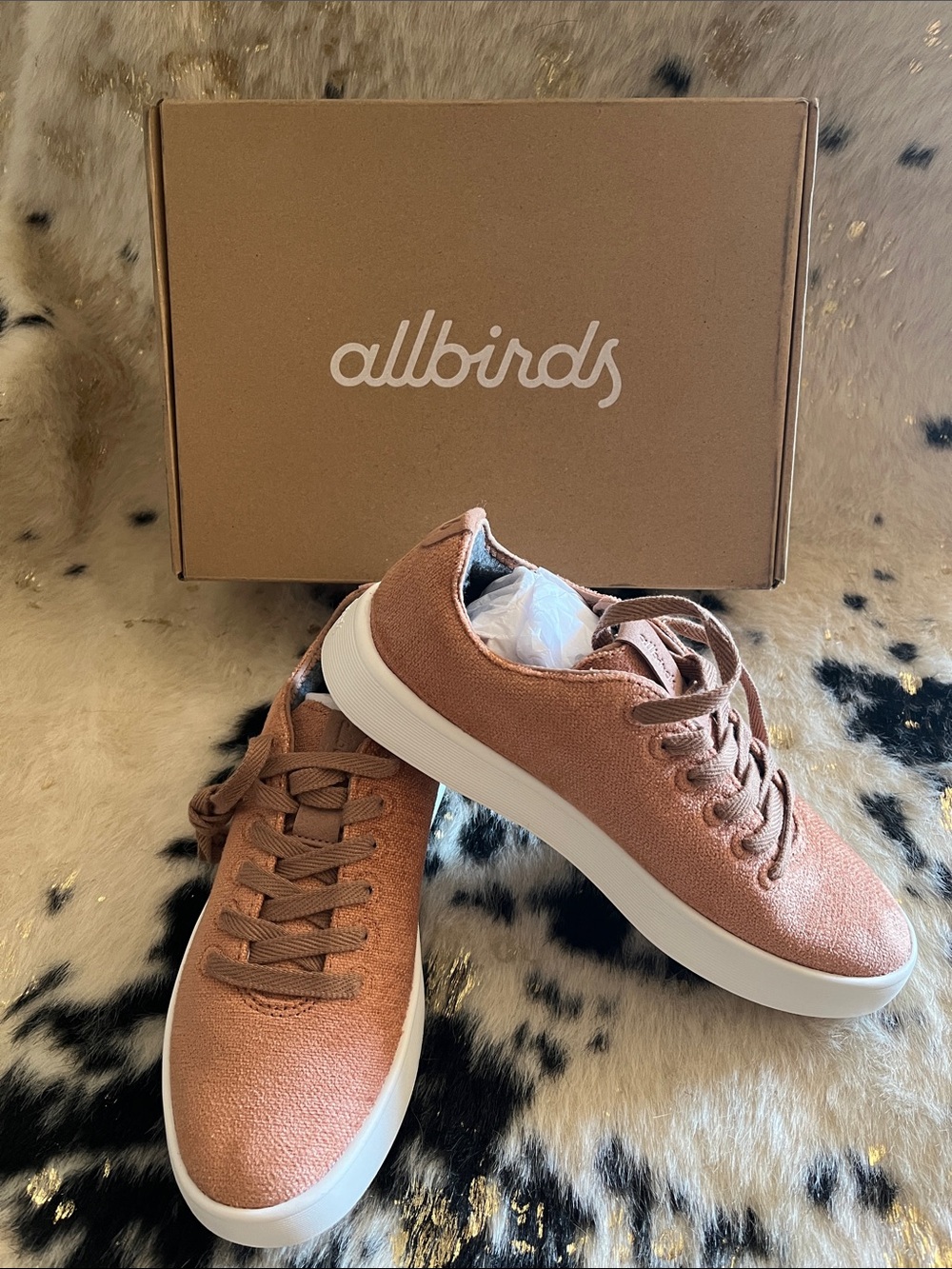 NIB Allbirds Women’s Sneakers — Rosewood Pink Casual Wool Trainers